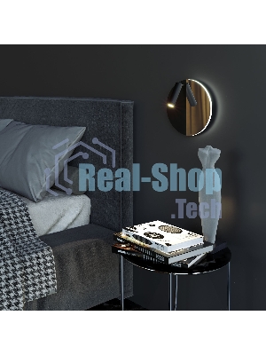 40105/LED / Светильник настенный светодиодный Drom LED чёрный/чёрный жемчуг