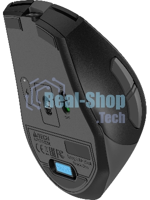 Мышь A4Tech Fstyler FG35CS Plus серый оптическая 3200dpi silent беспров. USB 6but