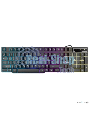 Клавиатура Defender Mayhem GK-360DL проводная, USB Type-A, чёрный