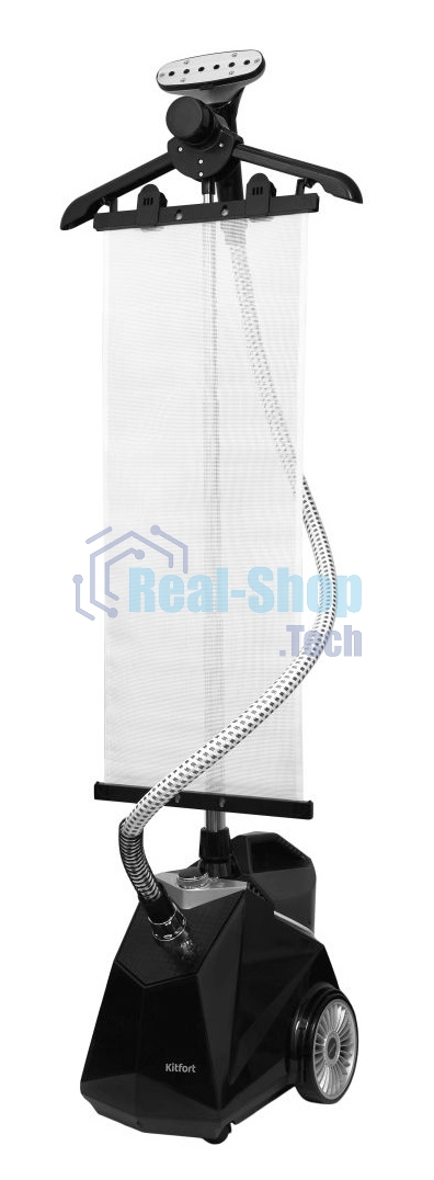 Отпариватель Kitfort KT-970 черный, 2350 Вт, 50 г/мин, 3800 мл