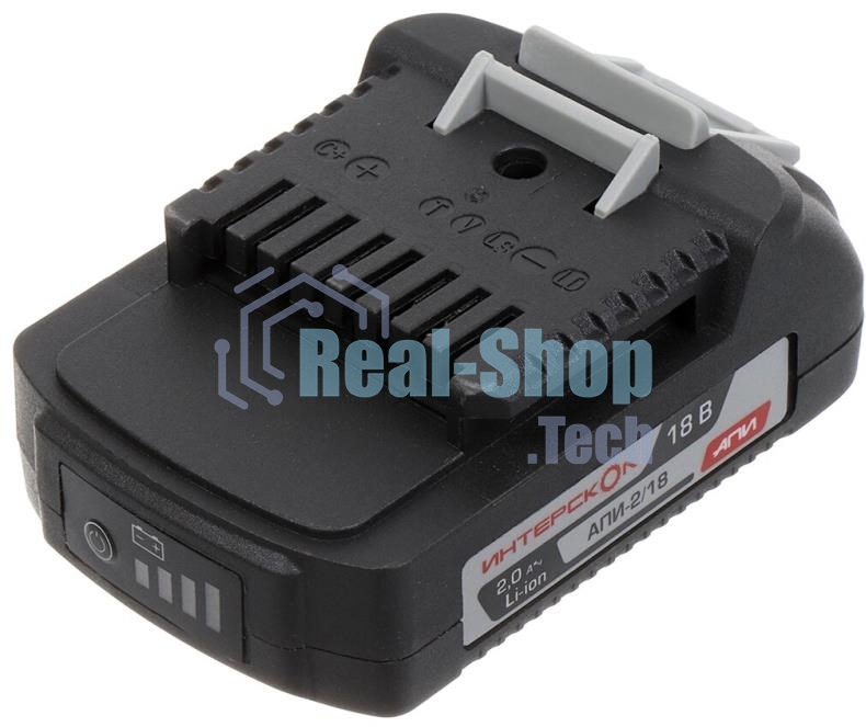 Батарея аккумуляторная АПИ-2/18И аккум. блок 2Ач, 18В, Li-ion с инд. INTERSKOL