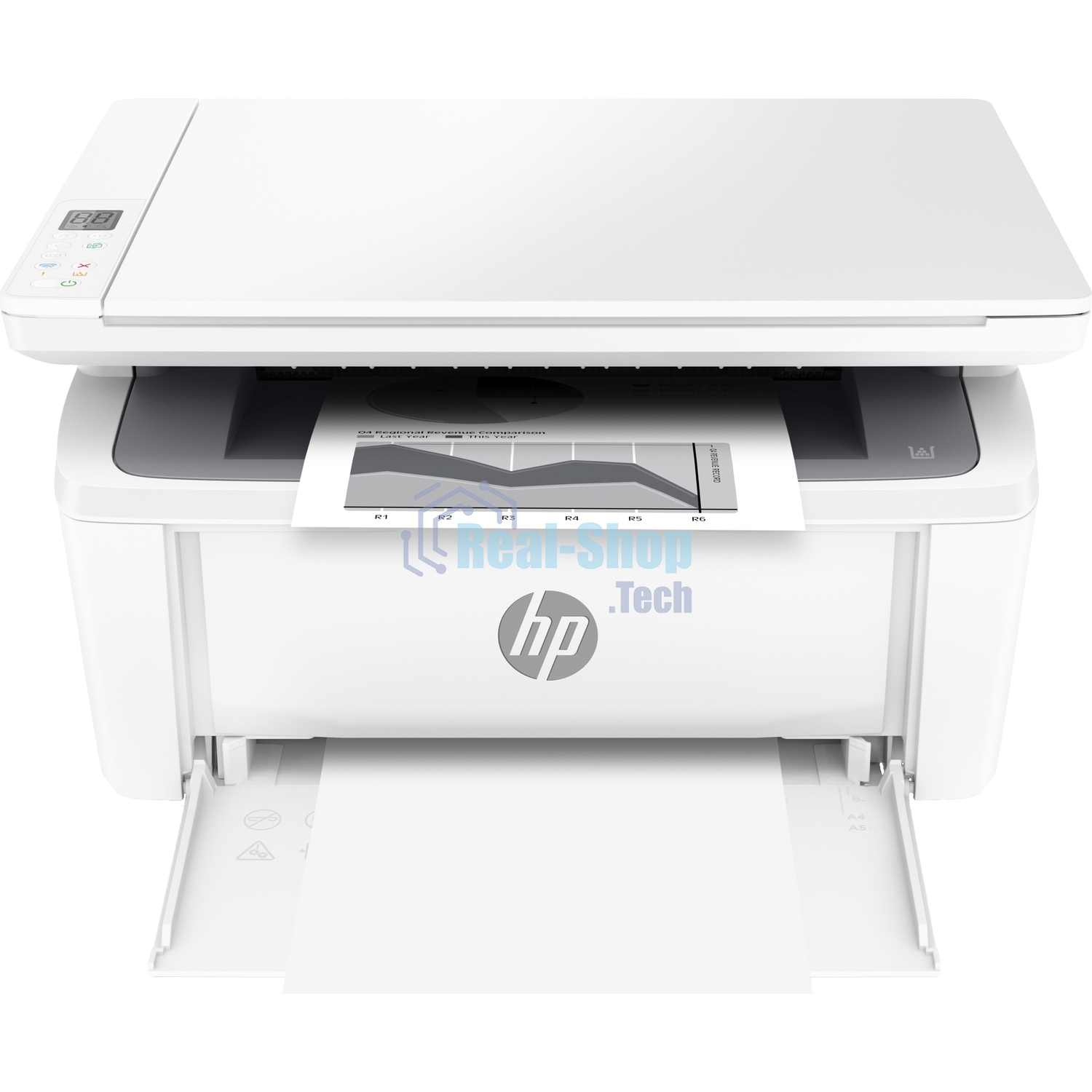 МФУ лазерное HP LaserJet M141w (7MD74A), A4, ч/б, печ. до 20 стр/мин., 600x600dpi, USB, Wi-Fi, Air Print, Mopria