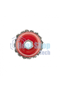 Щетка Matrix для УШМ, 65 мм, М14, Чашка, крученая проволока 0,8 мм
