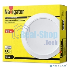 Светильник Navigator NDL-P1-25W-840-WH-LED (аналог Downlight КЛЛ 2х26)