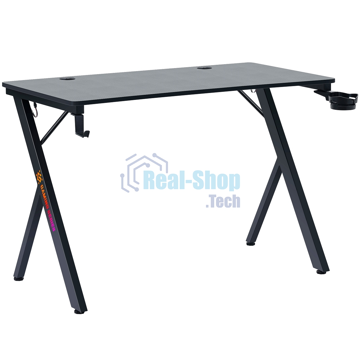 Стол игровой Defender GAMING AROX RGb черный