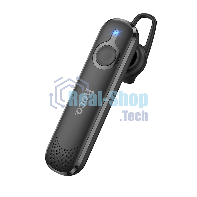 Моно-гарнитура Hoco E63 черный, внутриканальный (моно), Bluetooth, заушное крепление, до 10 ч
