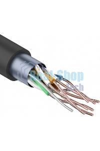 Кабель витая пара PROconnect FTP 4PR 24AWG, CCA, cat.5e, наружный (OUTDOOR), бухта 305 м