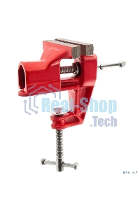 Тиски Sparta 75 мм, крепление для стола