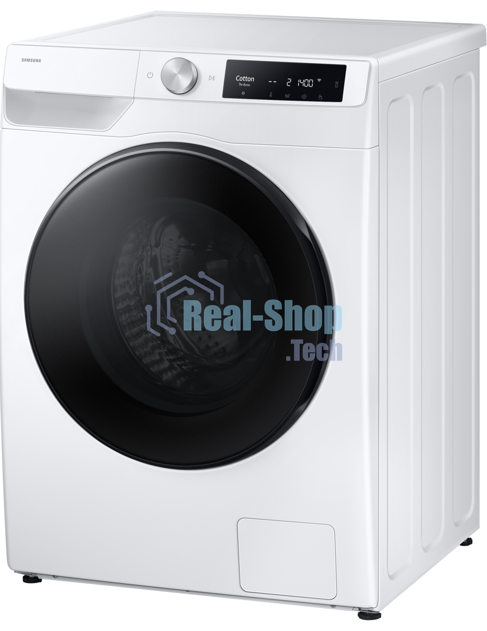 Стирально-сушильная машина Samsung WD11DG6B85BELP белый, загрузка фронтальная 11 кг, 1400 об/мин, класс: A