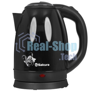 Чайник электрический Sakura SA-2134BK 1.8 л, 1800 Вт, черный