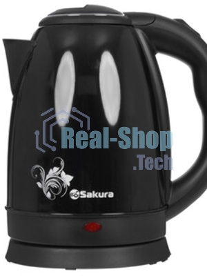 Чайник электрический Sakura SA-2134BK 1.8 л, 1800 Вт, черный