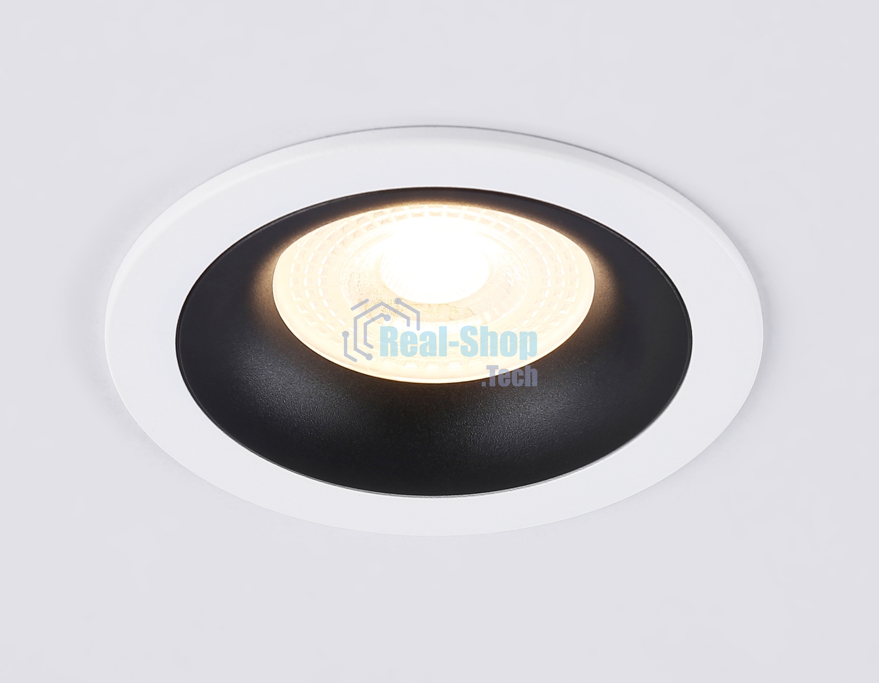 Светильник встраиваемый Ambrella light TN102722 WH/BK белый/черный GU5.3 92*92*23