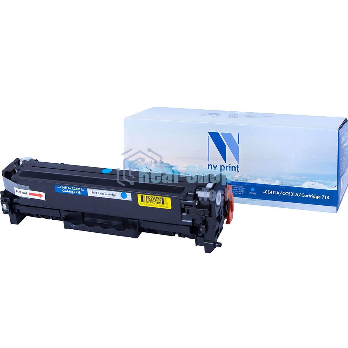 Картридж лазерный NVPrint совместимый HP CE411A/CC531A/Canon 718 Cyan для LaserJet Color M351a/M375nw/M451dn/M451dw/M451nw/M475dn/M475dw/CP2025/CP2025dn/CP2025n/MFP-CM2320fx/CM2320n/Canon i-SENSYS LBP-7200Cdn/7210Cdn/7660Cdn/7680Cх/MF8330Cdn/8340Cdn/8350Cdn/8360Cdn/8380Cdw/8540Cdn/8550Cdn/8580Cdw (2800k)