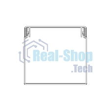 Кабель-канал Rexant 40х40 мм белый (30 м/уп.)