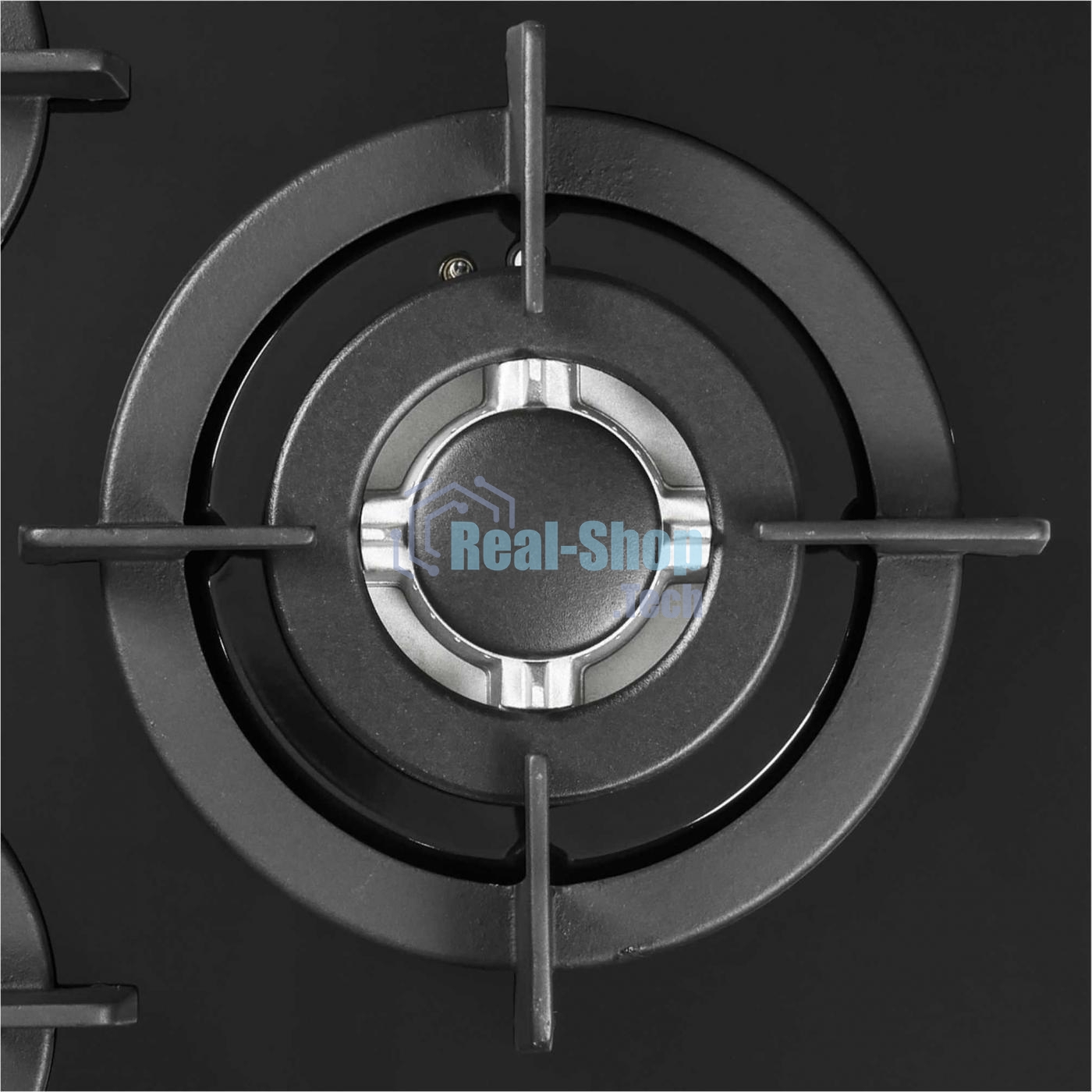 Газовая варочная панель LEX GVG 430 BL3 конфорки газ-контроль электроподжиг