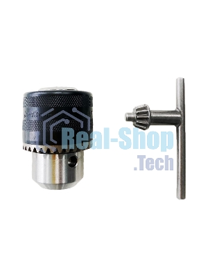 Патрон сверлильный Kranz с ключом для сверл 1.5-13.0мм 1/2-20UNF