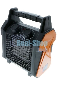 Тепловентилятор Sturm! FH2034CQ, черный/оранжевый, 2000 Вт, 20 м2, термостат