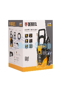 Моечная машина высокого давления Denzel R-165, 2200 Вт, 165 бар, 7 л/мин, колесная