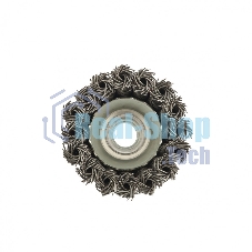 Щетка Matrix для УШМ, 65 мм, М14, Чашка, крученая проволока 0,8 мм