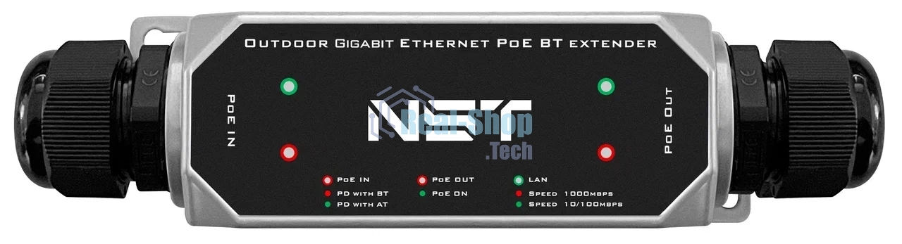 Уличный Ultra PoE удлинитель Gigabit Ethernet до 250м на 1 порт. Порты Ethernet: Вход - 1x10/100/1000Base-T RJ45; Выход - 1x10/100/1000Base-T RJ45. Порты PoE: Вход - 1xIEEE 802.3af/at/bt/Passive POE (до 120W); Выход - 1xIEEE 802.3af/at/bt (до 90W). Автома