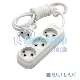 Удлинитель 3 гн 5 м Makel MGP124