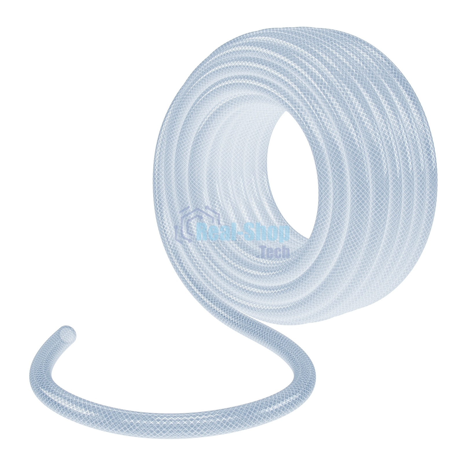 Шланг поливочный Palisad прозрачный армированный 3-х слойный, 3/4