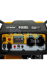 Генератор инверторный Denzel GK-3800iF, 3,8 кВт, 230 В, ручной старт