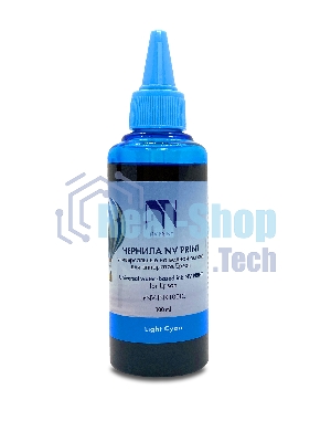 Чернила NVPrint универсальные на водной основе NV-INK100LC для аппаратов Epson (100ml) Light Cyan совместимые