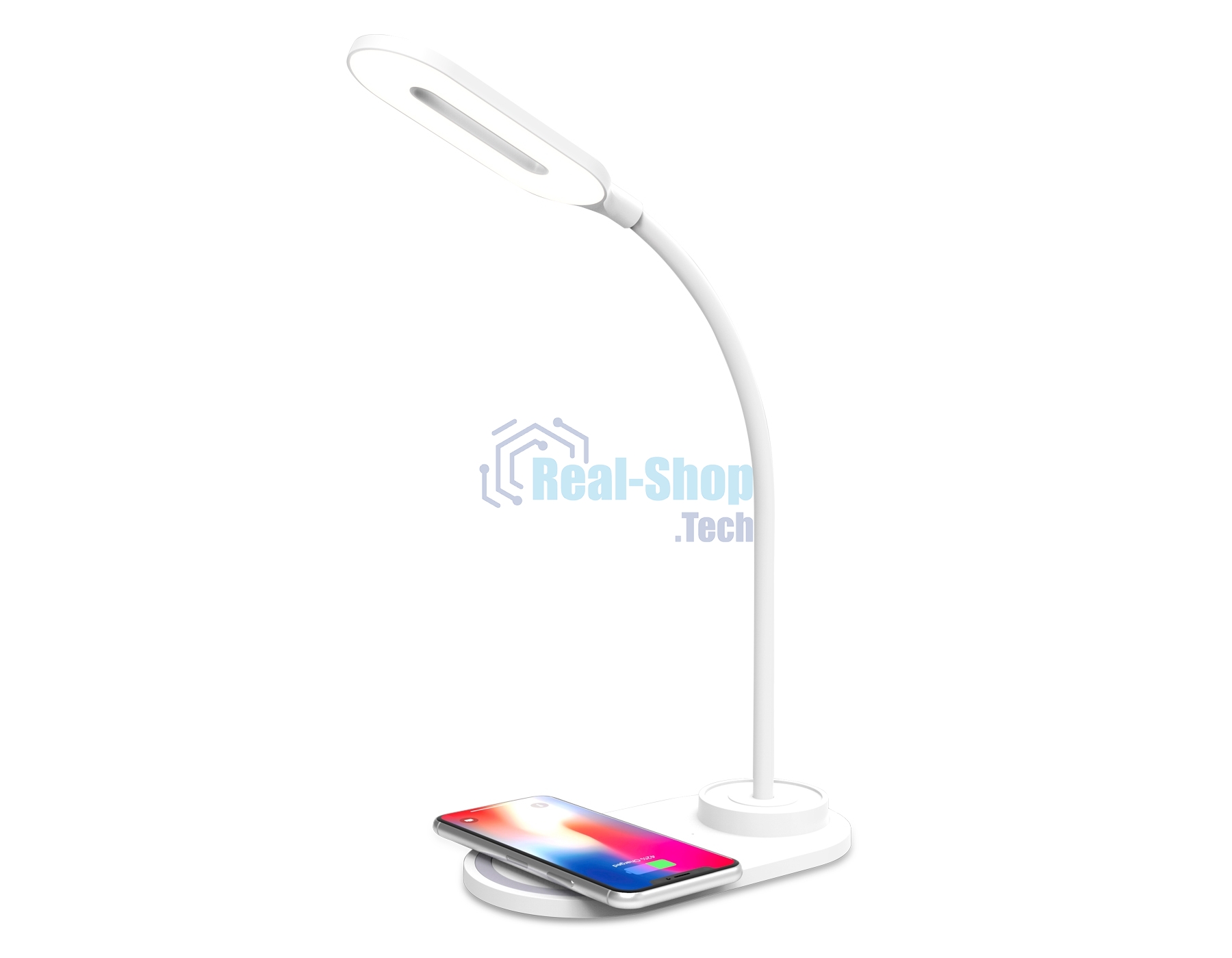 Светодиодная настольная лампа Ambrella light DE588 WH белый LED 3000-6400K 3W