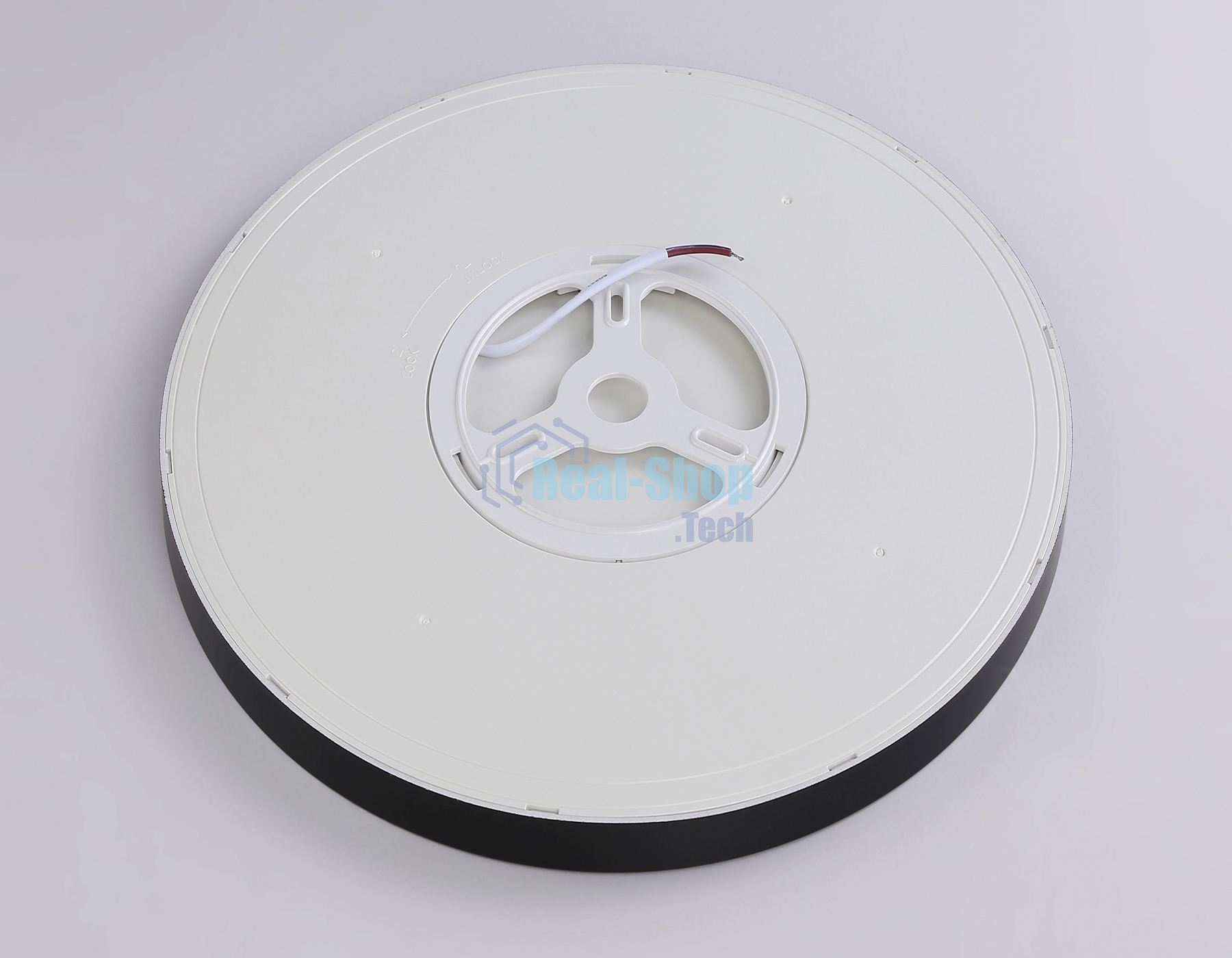 Светильник светодиодный ультратонкий Ambrella light FZ1953 BK черный IP54 20W 5000K D270*15 (Без ПДУ)