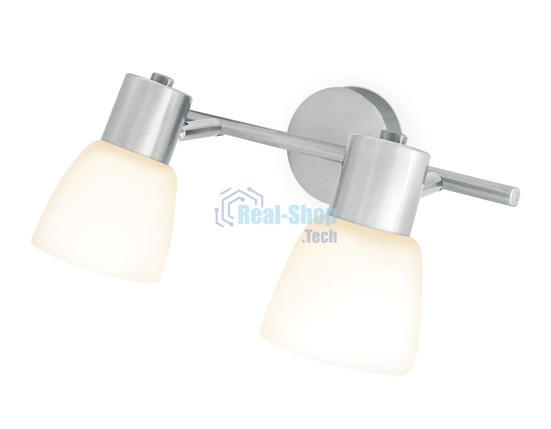 Светильник Ambrella light TR3963/2 CH/FR хром/белый матовый E27*2 max 40W 200*105*200