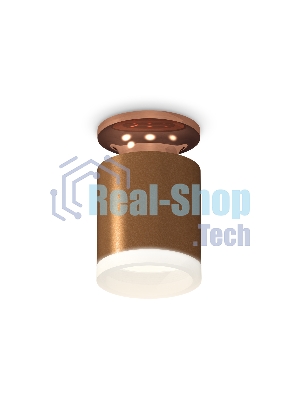 Светильник Ambrella Light XS6304152 SCF/PPG/FR кофе песок/золото розовое полированное/белый матовый MR16 GU5.3