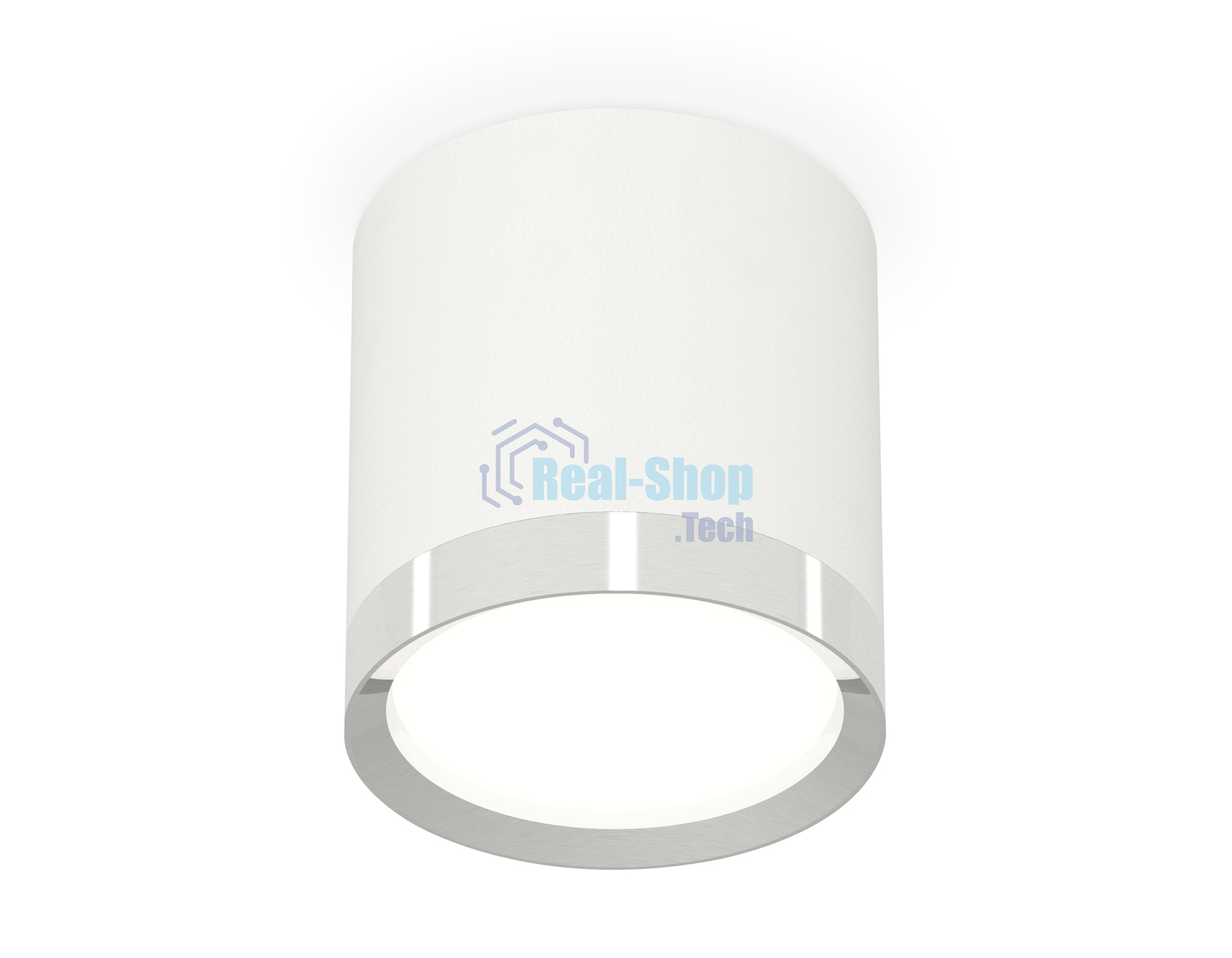 Светильник Ambrella Light XS8141003 SWH/PSL белый песок/серебро полированное GX53 (C8141, N8118)
