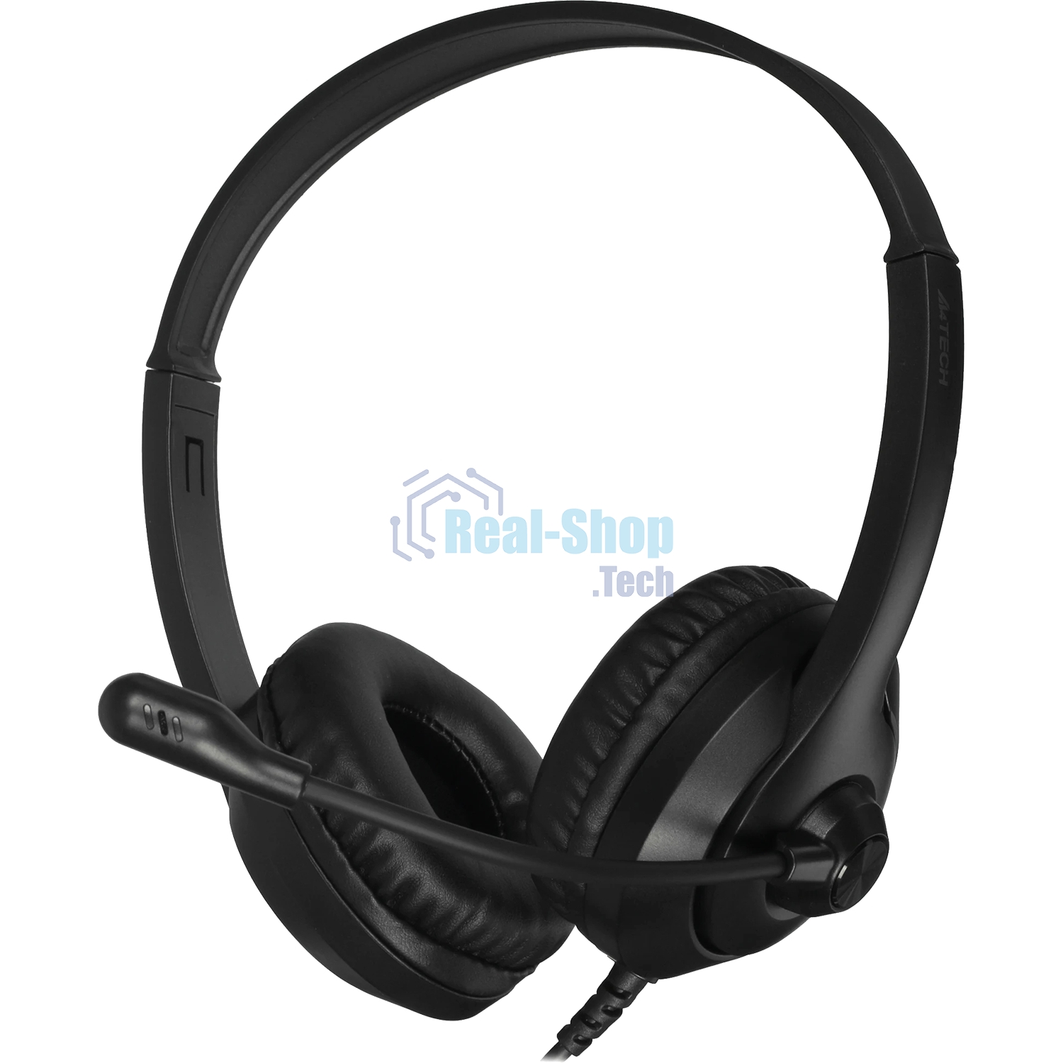 Гарнитура A4Tech Fstyler FH100U чёрный, проводная