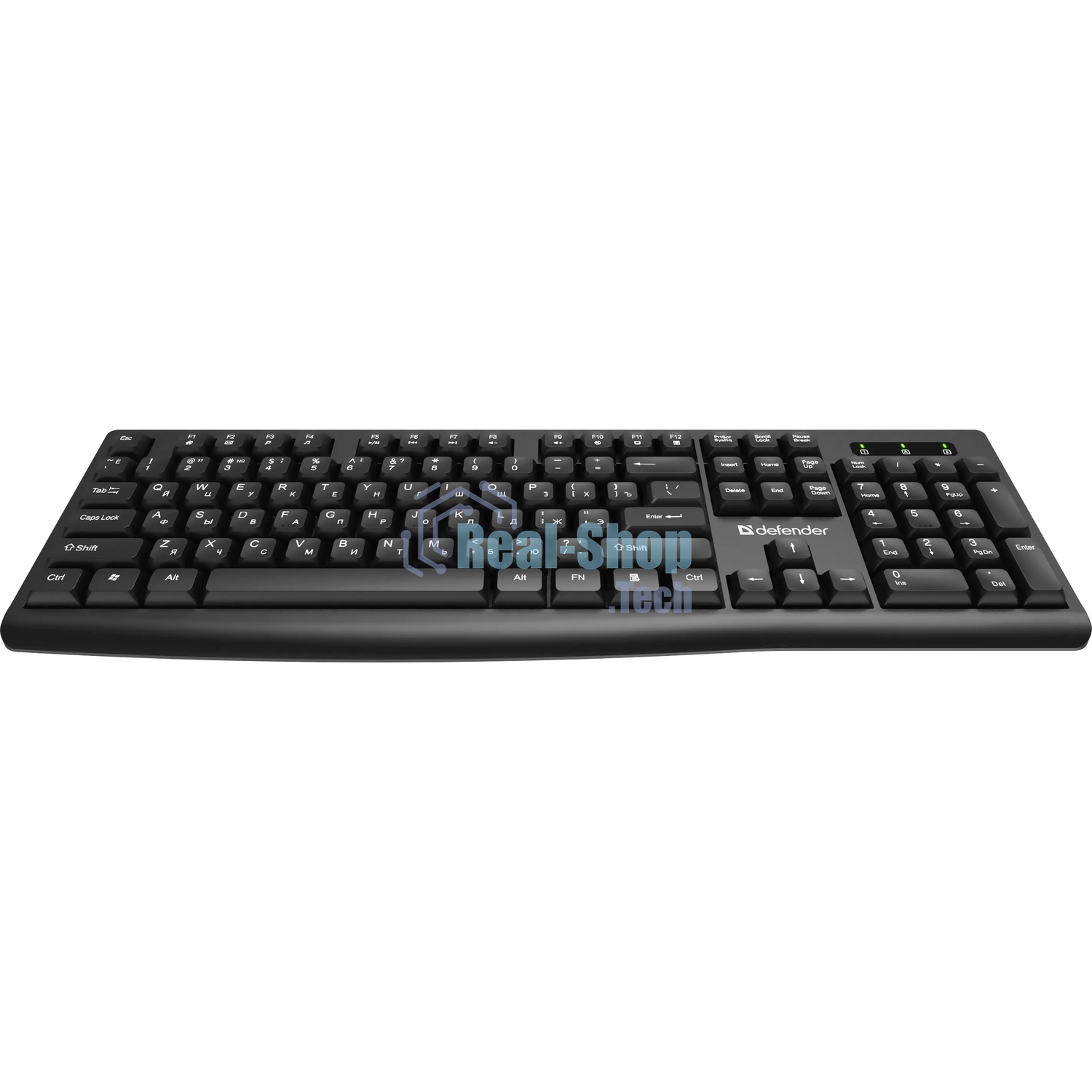 Клавиатура Defender Navigator HB-138 проводная, USB Type-A, чёрный