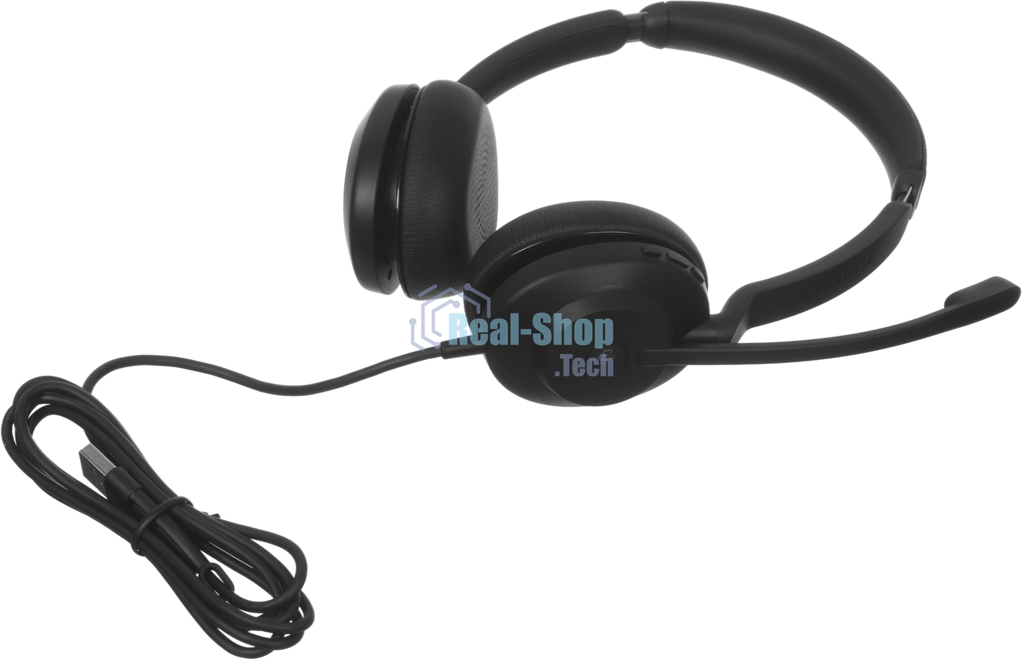 Гарнитура Jabra Evolve2 30 SE MS Stereo чёрный, проводная
