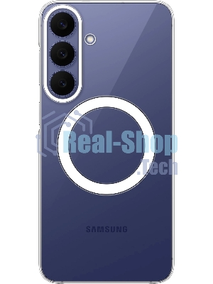 Чехол Samsung для Samsung Galaxy S26 FE Magnet Case with MagSafe прозрачный (EF-CS741CTEGRU)