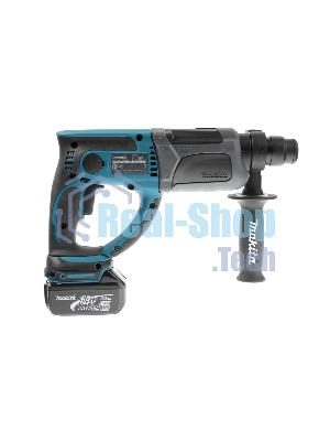 Перфоратор Makita DHR202RFE Перфоратор ак,SDS+, 18В,2х 3 Ач Li-ion,3реж,1.9Дж,0-4000у\м,3.5кг,чем,подсветка,совмест с 4 Ач Li-ion
