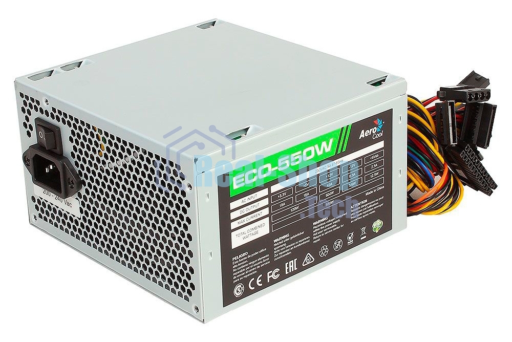 Блок питания Aerocool/Formula ECO-550W, 550Вт 120мм, серый