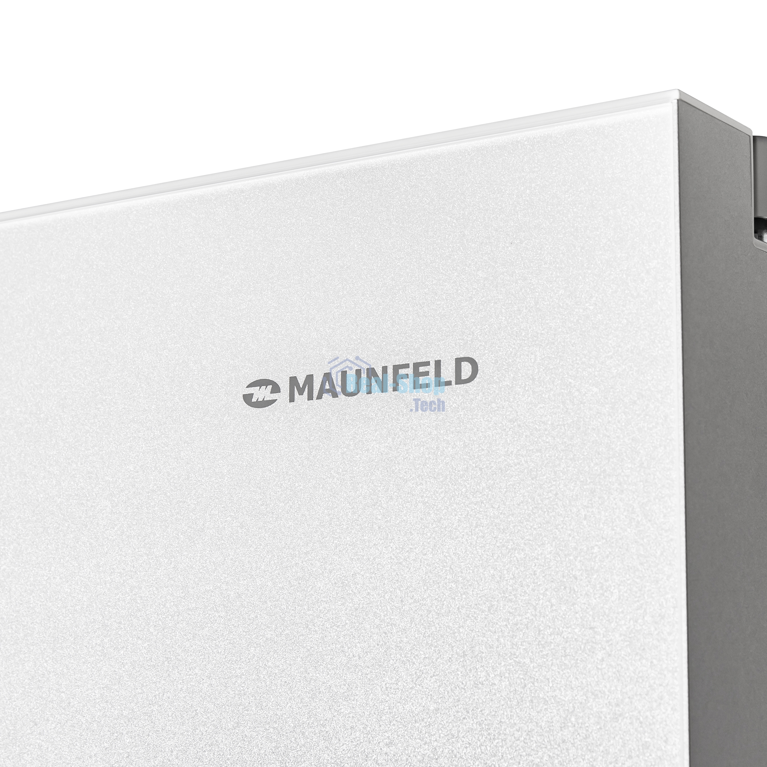 Холодильник Maunfeld MFF177NFW белый глянец двухкамерный 263/170л морозилка сбоку, No Frost, Side by Side