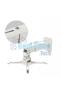 Потолочно-настенный кронштейн для проектора ONKRON K3A белый