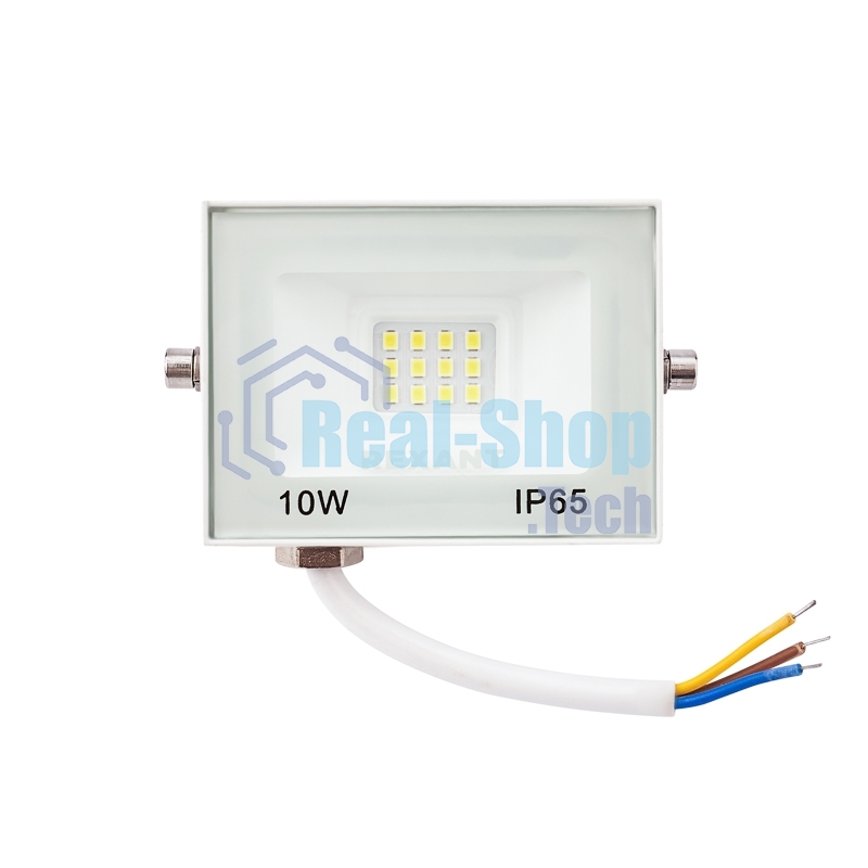 Прожектор Rexant СДО 10 Вт 800 Лм 5000 K белый корпус