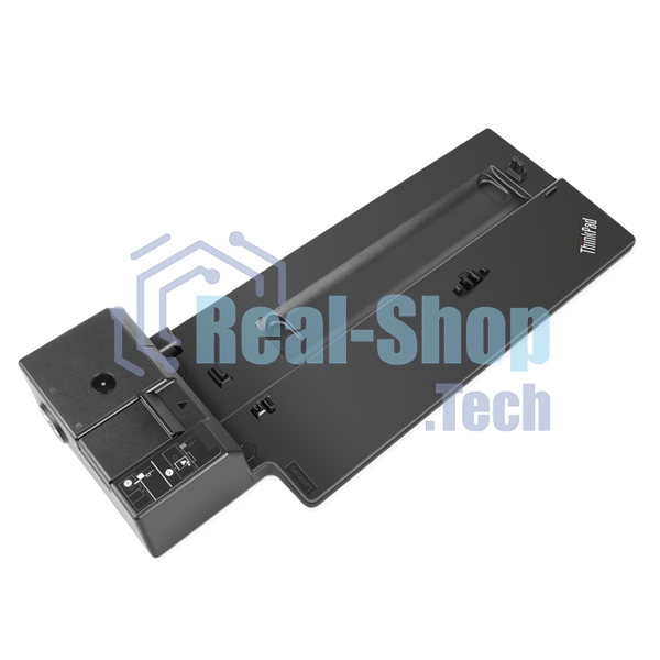 USB-концентратор Lenovo ThinkPad Basic Docking Station - 90W, 2xUSB 3.1, 2xUSB2.0,Gigabit Ethernet, 1xDP, 1x VGA,1xCombo Audio Port, DC-IN, Kensington slot, Key lock for L480, L580, T480, T480s, T580, X280, P52s, X1 Carbon G6