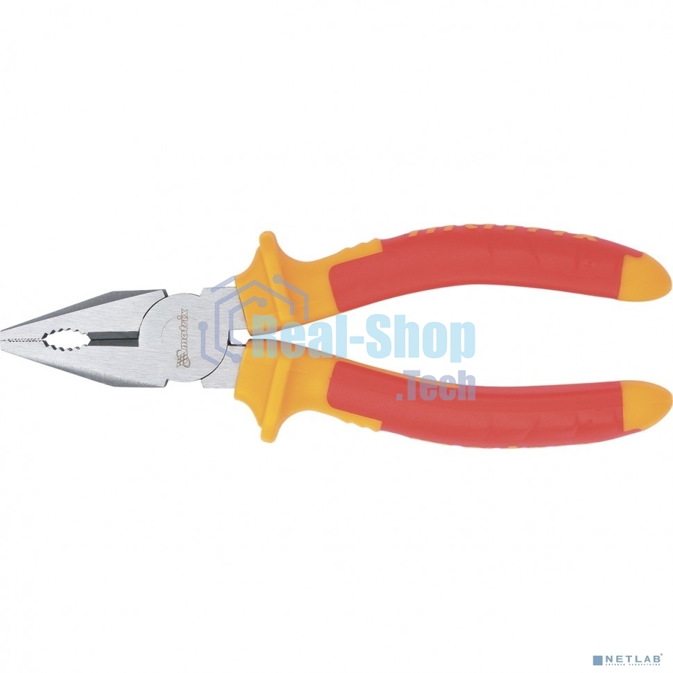 Плоскогубцы Matrix комбинированные insulated 160мм двухкомпонентные рукоятки