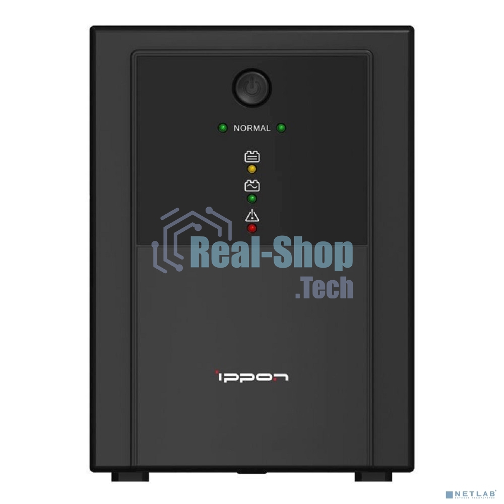 Источник бесперебойного питания Ippon Back Basic 2200 Euro / 2200 ВА / 1320 Вт / 4 x CEE 7 (евророзетка)