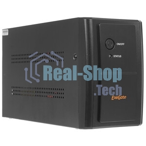 Источник бесперебойного питания ExeGate SpecialPro UNB-1200.LED.AVR.C13.RJ 1200VA/750W, LED, AVR, 6*IEC-C13, RJ45/11, черный