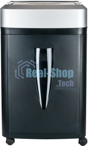 Шредер Office Kit S145 (секр.P-5)/фрагменты/8лист./20лтр./скрепки/скобы/пл.карты/CD