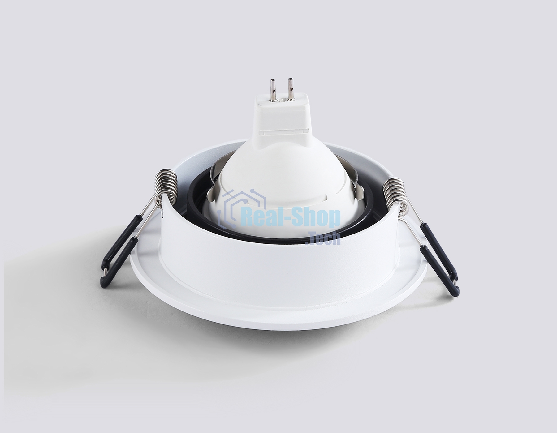 Светильник встраиваемый Ambrella light TN102722 WH/BK белый/черный GU5.3 92*92*23
