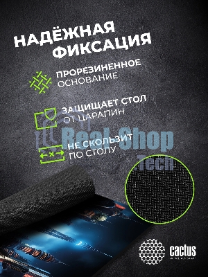 Коврик для мыши Cactus City 300x250x3мм (CS-MPC-D05M)