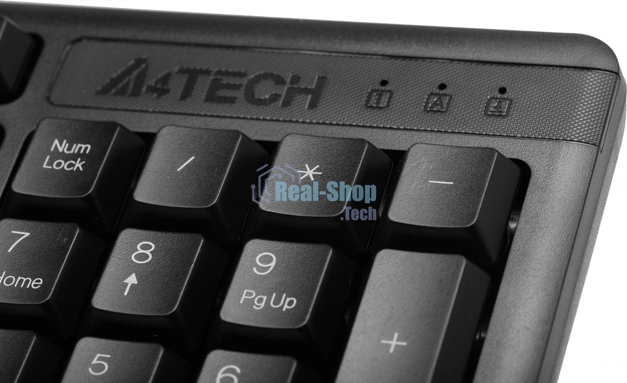 Клавиатура проводная A4Tech KKS-3, USB, черный